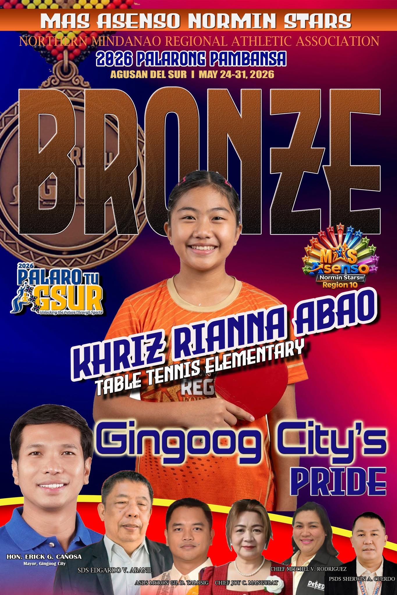 Gingoog City Medalist 2
